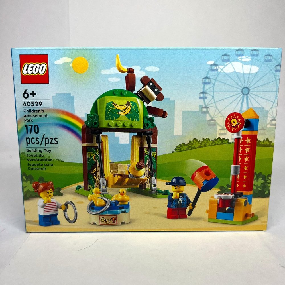RETIRED Exclusive Children's Amusement Park Set 40529 New In Box